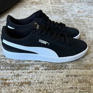 Puma Black and White Sneakers